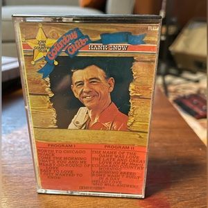 🇨🇦 Vintage Hank Snow 1976 The Hits RCA Records Cassette Tape Nova Scotia 🇨🇦